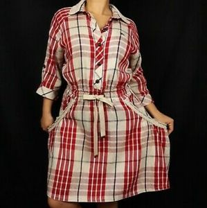 Burberry Blue Label plaid dress